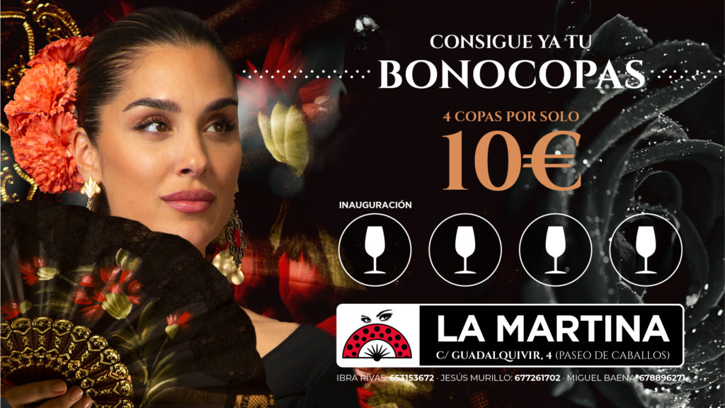 Feria De Córdoba Caseta LA MARTINA 2019 - Bonocopas