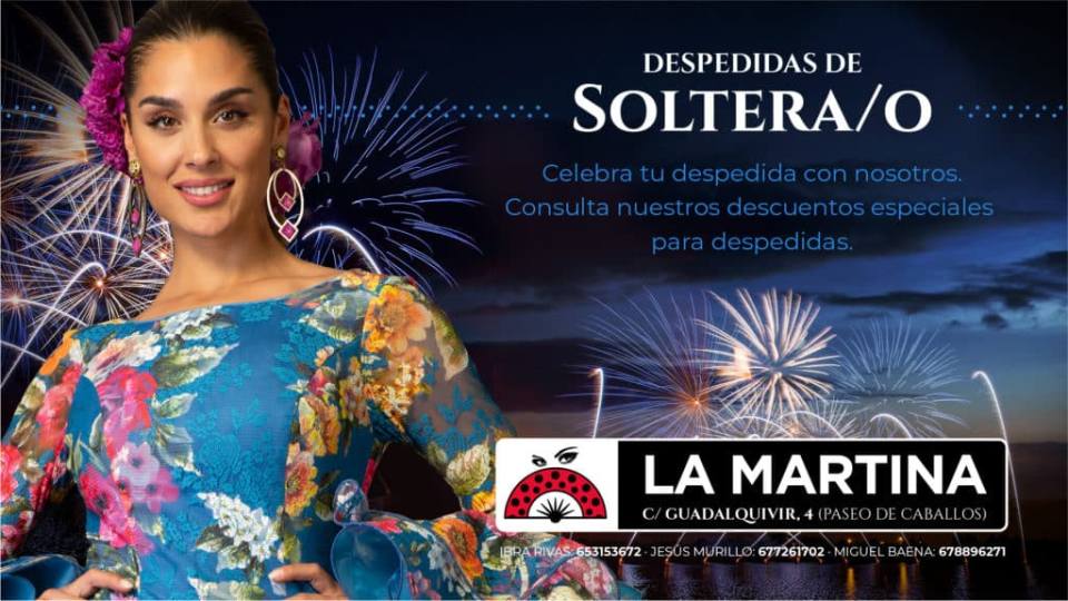 Feria De Córdoba Caseta LA MARTINA 2019 - DESPEDIDAS